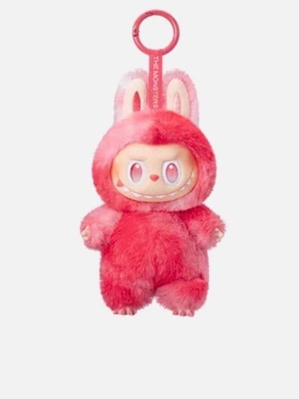 Plush Pink Bunny Clip-On Keychain Plushie